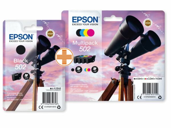 Epson Bundle Fernglas MultiPack + schwarz Druckerpatrone