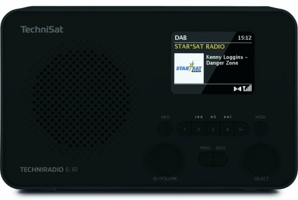 Technisat TECHNIRADIO 6 IR schwarz DAB+ Radio