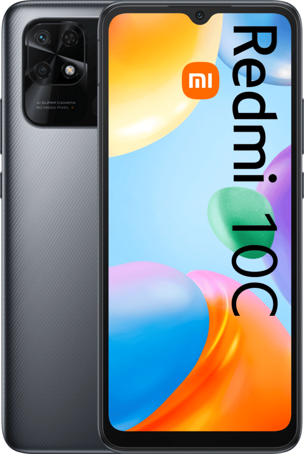 Xiaomi Redmi 10C 4GB + 64GB Graphite Gray Smartphone