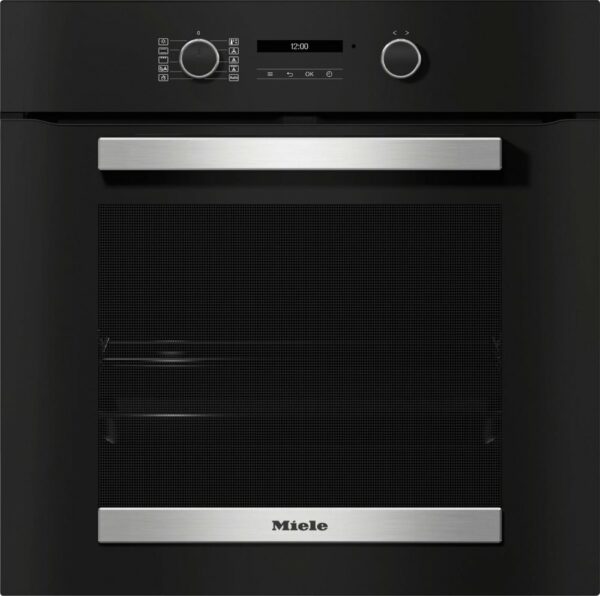 Miele H 2465 BP Obsidianschwarz/Edelstahl Einbaubackofen