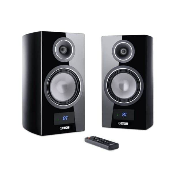 Canton Smart Vento 3 S2 schwarz high gloss Set Regal-Lautsprecher