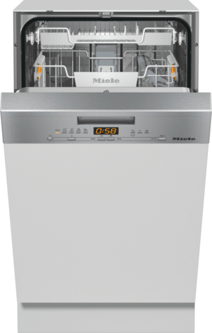 Miele G 5540 SCi SL Active Edelstahl CleanSteel Einbau-Geschirrspüler integriert 45 cm