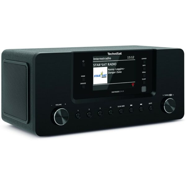 Technisat DAB+ Radio DigitRadio 574 IR schwarz