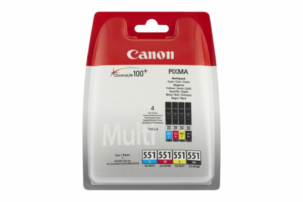 Canon CLI-551 MultiPack Druckerpatrone