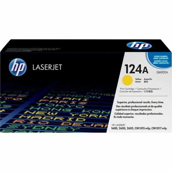 HP 124A gelb Toner