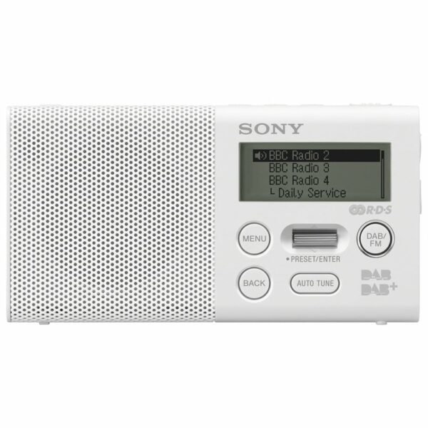 Sony XDRP1DBPW weiß Taschenradio