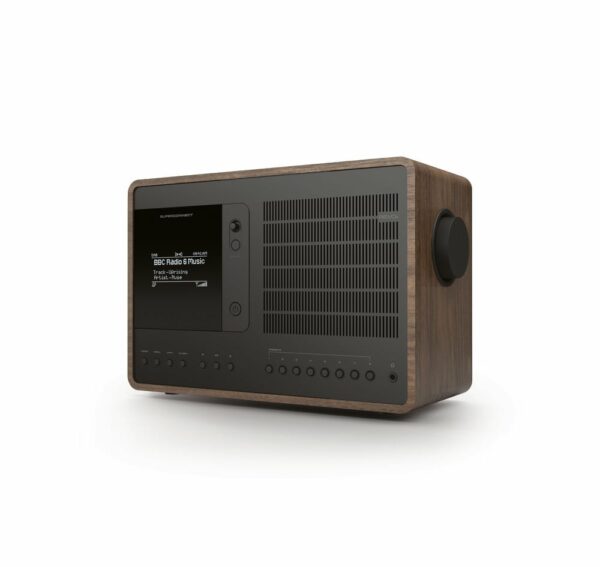 Revo Digitalradio Super Connect walnuss/schwarz DAB+ Internetradio