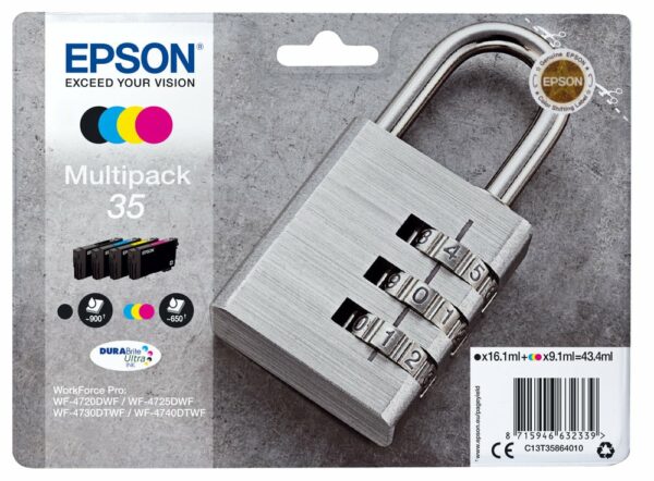 Epson C13T35864010 Schloss MultiPack Druckerpatrone