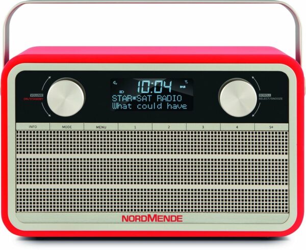 Nordmende Transita 120 rot DAB Radio